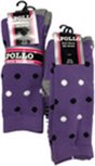 Apollo Skisokken Maat 35 - 38 - Stippen en Strepen - Paars - Wit - Grijs - 2 paar Apollo Skisokken Maat 35 - 38 - Stippen en Strepen - Paars - Wit - Grijs - 2 paar