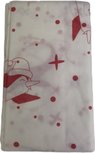 Pinguin Tafelkleed LIDWINA - Wit / Rood - Kerst - Stevig Papier - 200 x 140 cm Pinguin Tafelkleed LIDWINA - Wit / Rood - Kerst - Stevig Papier - 200 x 140 cm