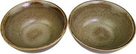 Kom ELEONORA - Bruin - Aardewerk - ⌀ 9 cm - Maat S - Rond - Set Van 4 Kom ELEONORA - Bruin - Aardewerk - ⌀ 9 cm - Maat S - Rond - Set Van 4