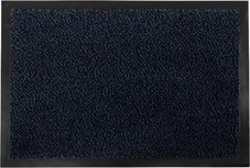 Schoonloopmat - Deurmat - Blauw / Zwart - 40x60 cm - Huismat - Loopmat Schoonloopmat - Deurmat - Blauw / Zwart - 40x60 cm - Huismat - Loopmat