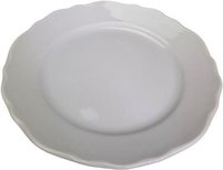 Ontbijtbord KONYA - Wit - Porselein - Ø18 cm - Set van 4 Ontbijtbord KONYA - Wit - Porselein - Ø18 cm - Set van 4