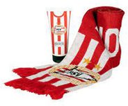 PSV geschenkset - Douchegel - Fansjaal - Rood/Wit - 200ml - Cadeau - Feestdagen - Voetbal PSV geschenkset - Douchegel - Fansjaal - Rood/Wit - 200ml - Cadeau - Feestdagen - Voetbal