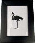 Fotolijst ALFIE met flamingo - Zwart - 15 x 20 cm Fotolijst ALFIE met flamingo - Zwart - 15 x 20 cm