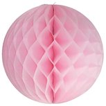 Honeycomb pompom - Roze - Rond - 15 cm Honeycomb pompom - Roze - Rond - 15 cm
