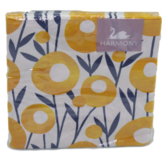 20 Servetten - 3 laags - Bloemetjes patroon - Geel/Blauw/Wit 20 Servetten - 3 laags - Bloemetjes patroon - Geel/Blauw/Wit