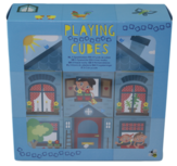 Speelblokken - 9 stuks - 6 verschillende puzzels Speelblokken - 9 stuks - 6 verschillende puzzels