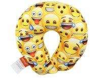 Emoji nekkussen - Geel - 27x24 cm Emoji nekkussen - Geel - 27x24 cm