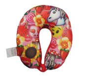 Emoji nekkussen - Rood - 27 x 24 cm Emoji nekkussen - Rood - 27 x 24 cm