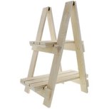 Deco trapje WIETSKE - Lichtbruin - Hout - 39 x 25 x 50 cm Deco trapje WIETSKE - Lichtbruin - Hout - 39 x 25 x 50 cm