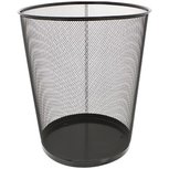 Prullenbak RICHARD - 15 L - Zwart - Ø 30 x 35 cm Prullenbak RICHARD - 15 L - Zwart - Ø 30 x 35 cm