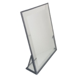 Make-up spiegel NADINE - Zwart - Metaal / Glas - 17 x 4.5 x 21 cm Make-up spiegel NADINE - Zwart - Metaal / Glas - 17 x 4.5 x 21 cm