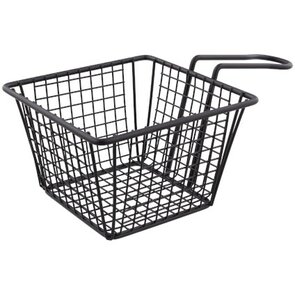 Serveermandje ROGER - Zwart - Metaal - 21,5 x 13 x 8,5 cm - Set van 2