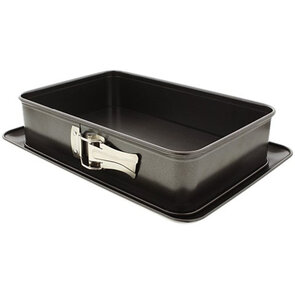 Zenker Taartbakvorm TESSA - Zwart - 28 x 18 x 7 cm - Springvorm - Non Stick