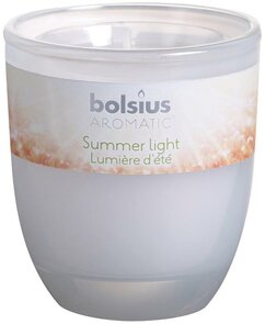 Bolsius geurkaars in glas - Summer light - Ø 9 x h 6.3 cm - Limited edition