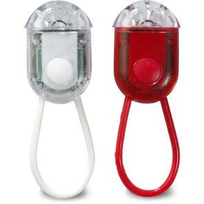 Led Fietslampjes - Fietsverlichting - Set van 2 - Ø 5 cm - Assorti