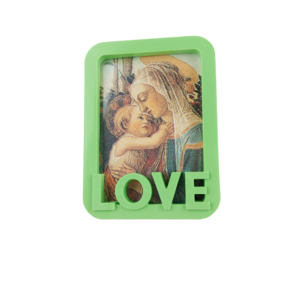  Fotolijst LOVE - Groen - Kunststof - 13 x 18 cm