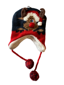 Muts Rendier - Multicolor - 100% Polyester - Maat 62-68