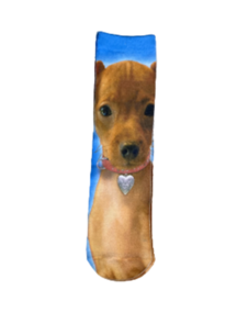 Funny honden kindersokken - Multicolor - Maat 35-38 - 2 paar