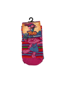 Trolls kindersokken - Maat 23-26 - Multicolor - 3 paar