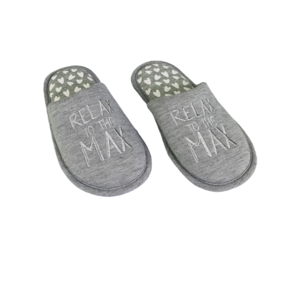 Laag Model Pantoffel - Grijs - Maat 33 /34 - Pantoffels Dames – Pantoffels meisjes - Warme pantoffels – Sloffen - Sloffen dames – Sloffen meisjes – Winter - Kerst cadeau – Kerstcadeau – Kerst – Sinterklaas – Cadeau -  Mode – Warm - Cozy 
