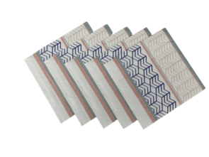 Servetten Pijlen - Multicolor - Papier - 33 x 33 cm - 3 laags - 20 stuks