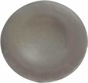 Vintage decoratie bord MARCELLA - Zilver - Kunststof - Ø 32.5 cm