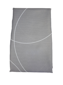 Douchegordijn - Grijs - 180 x 200 cm