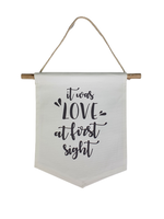  Baby decoratie banner / vlag - Wit - 25 x 24 cm