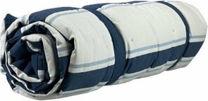 Picknickplaid / Picknickleed JANA - Wit / Blauw - Polyester - 150 x 200 cm