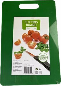  Snijplank RALF - Groen - Kunststof - 35.6 x 23.7 cm - Set van 2