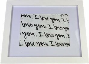 Fotolijst ALYSIA - Wit - 27.5 x 22.5 cm