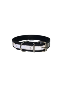 Hondenhalsband SOESJE - Zwart - Verstelbaar - 41 x 2 cm