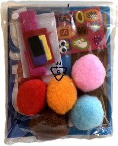 Sinterklaas Pompoms - Knutselpakketje