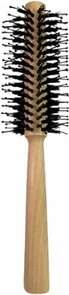 Haar borstel Voor Volume En Krullen - Zwart / Bruin - Hout / Kunststof - l 21 cm