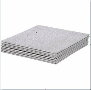 Onderzetters TALFINE - Oud en Nieuw - Kerst - Zilver - Glitters - Kunststof - 10 x 10 cm - 4 Stuks