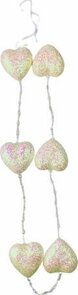 Decoratieve Hanger - Hartje - parelmoer - babyshower - Guirlande - feest - verjaardag - kerst - Valentijn - Romantisch - 102 cm