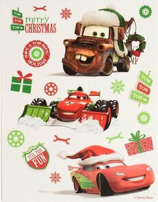 Disney Raamstickers Cars 30 X 20 Cm Vinyl - Multicolor