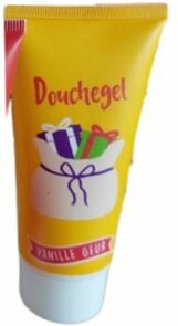 Fijne Sinterklaas! Douchegel - Cadeautjes - Geel / Paars - Vanille geur - 100ml
