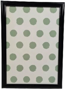 Fotolijst Clem - Zwart - Kunststof / Glas - 10 x 15 cm - Medium