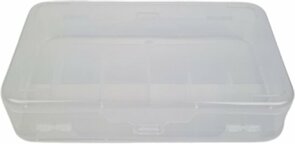 Organiser box - Bureau organizer - Sieraden - Wit - 5 Vakjes - 21 x 4.5 cm