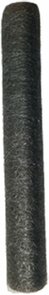 Decoratiestof organzastof op rol - Zilver - 28 x 250 cm