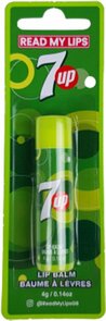 7-Up frisdrank lipbaslem lipstick - Groen / Multicolor - Kunststof - 4 g - Lipstick - Make-up - Cadeau - Gezichtsverzorging