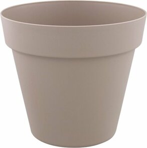 Kunststof Bloempot / Tuinpot / Pot / Bloembak CONOR - Pebble - Kunststof - Ø 20 cm - Maat S