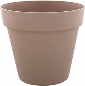 Kunststof Bloempot / Tuinpot / Pot / Bloembak CONOR - Pebble - Kunststof - Ø 25 cm - Maat M