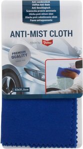 Anti-mist condens doek - Blauw - 22 x 31,5 cm - Set van 2