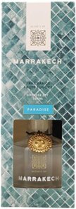 Luxe Geurstokjes NASSER "PARADISE" - Groen - Blauw - Reed Diffuser - Cadeau Set - Ø 6 x 44 cm - 100 ml