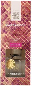 Luxe Geurstokjes NASSER "MYSTIQUE" - Paars - Reed Diffuser - Cadeau Set - Ø 6 x 44 cm - 100 ml