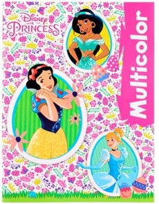 Disney Princess kleurboekje- Multicolor - Kleurboek - Papier- 32 pagina's