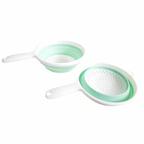 Vergiet SJIMMIE - vouwbaar - inklapbaar - Groen / Wit  - Ø 23 cm 