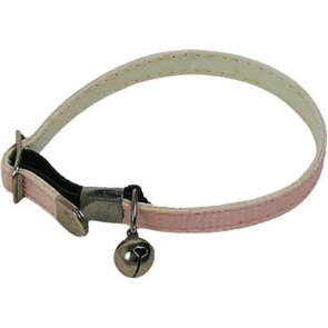 Honden / Katten halsband - Belletje - Wit - Verstelbaar - Hond - Kat